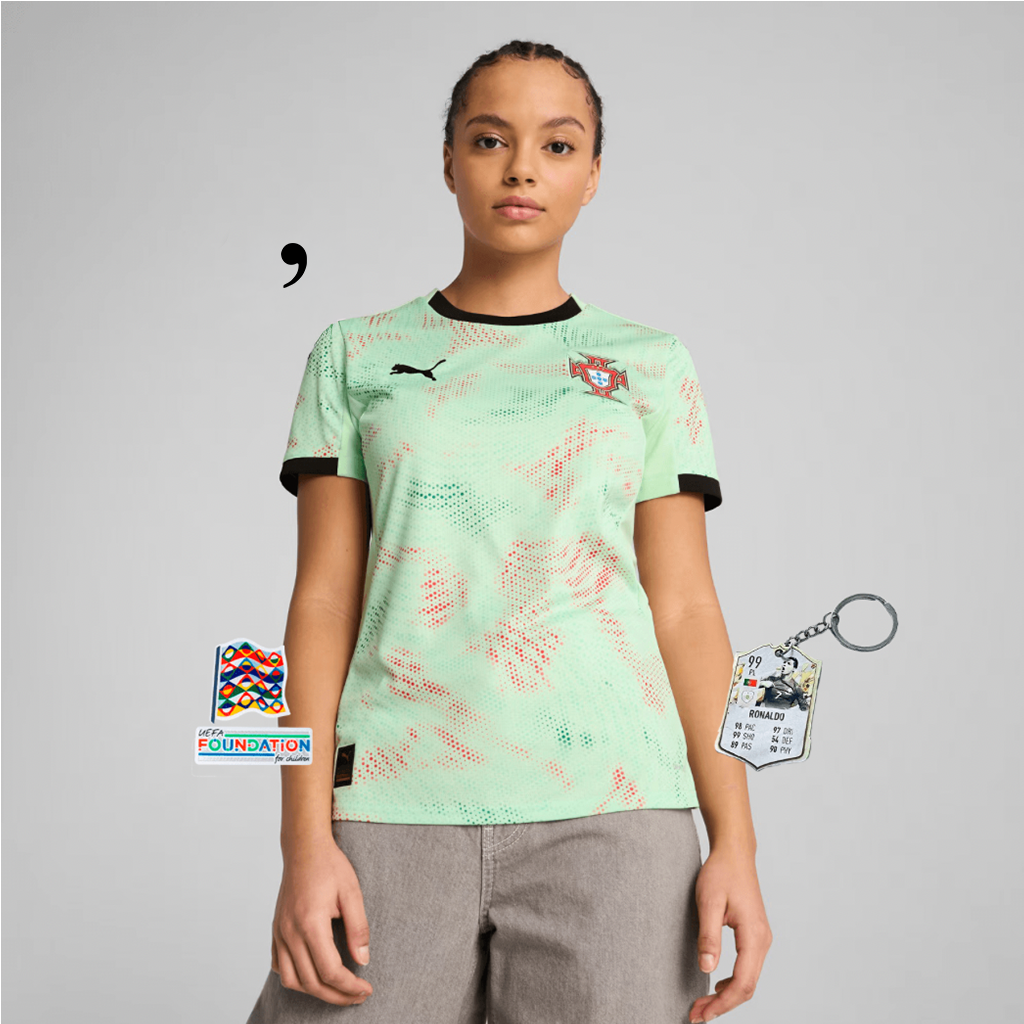 Camisola Feminina Portugal Alternativa 2025/26 - LANÇAMENTO! 🔥🇵🇹