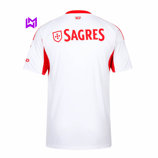 Camiseta blanca alternativa del Benfica 2025/26 - ¡ÚLTIMAS UNIDADES! 🔥🦅 