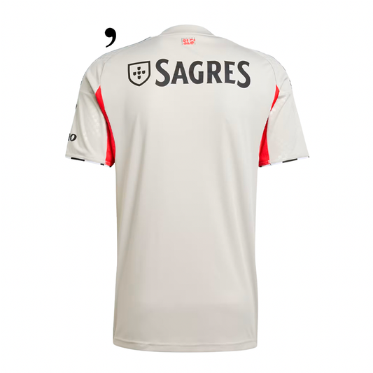 Camiseta visitante Benfica Beige 2025/26 - ÚLTIMAS UNIDADES