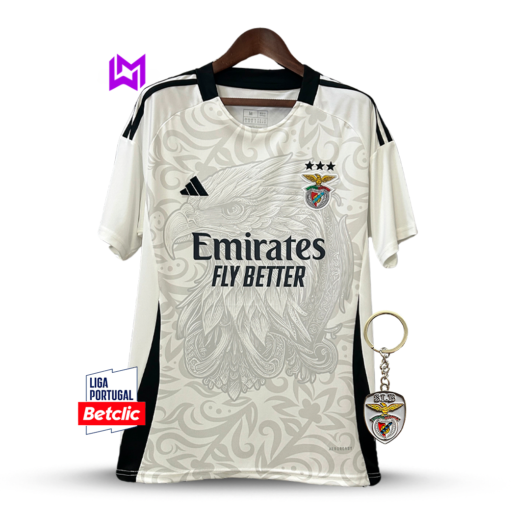 Camiseta Águila Blanca del Benfica 2025/26 - ¡ÚLTIMAS UNIDADES! 🔥🦅 