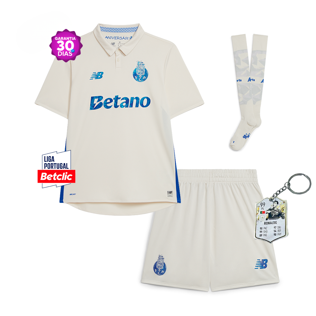 Conjunto Infantil Tercera Equipación Porto 2025/26 - ¡ÚLTIMAS UNIDADES! 🔥🐉 