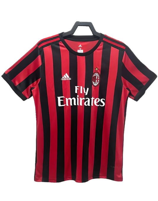 AC Milan 17/18 I Home Jersey - Retro Version