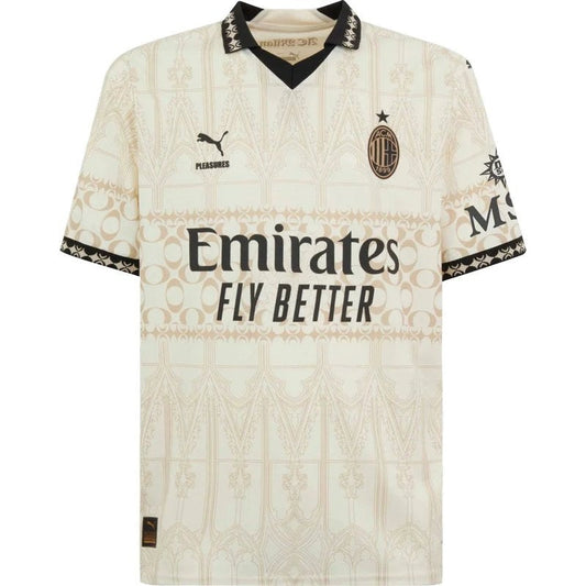 AC Milan 23/24 Pleasures Light Jersey - Fan Version