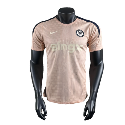 Camiseta de entrenamiento del Chelsea 25/26 - Dorada - Versión de jugador
