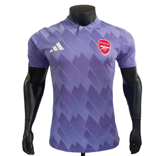 Arsenal 25/26 Polo Edition Jersey - Purple - Player Version