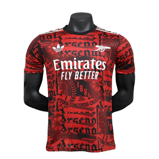 Arsenal 25/26 Training Jersey - Dark Red - Player Version