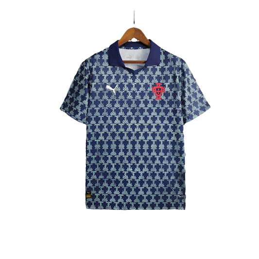 Portugal 25/26 Training Jersey - Navy Blue - Fan Version