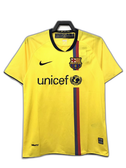 Camiseta visitante del Barcelona 08/09 II - Versión retro