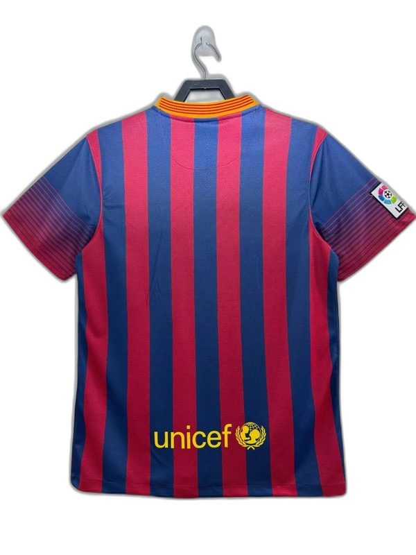 Camiseta local del Barcelona 13/14 - Versión retro