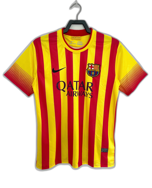 Camiseta de visitante del Barcelona 13/14 II - Versión retro