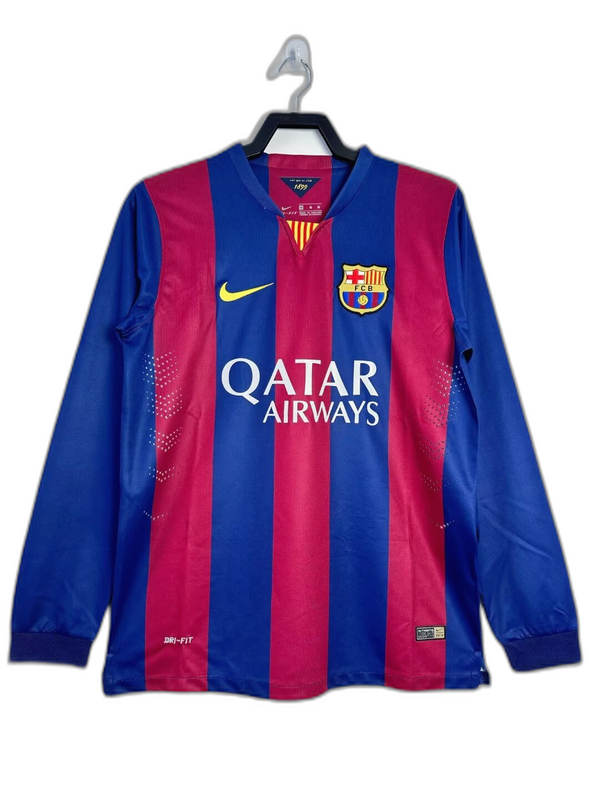 Barcelona 14/15 I Home Long Sleeve - Retro Version