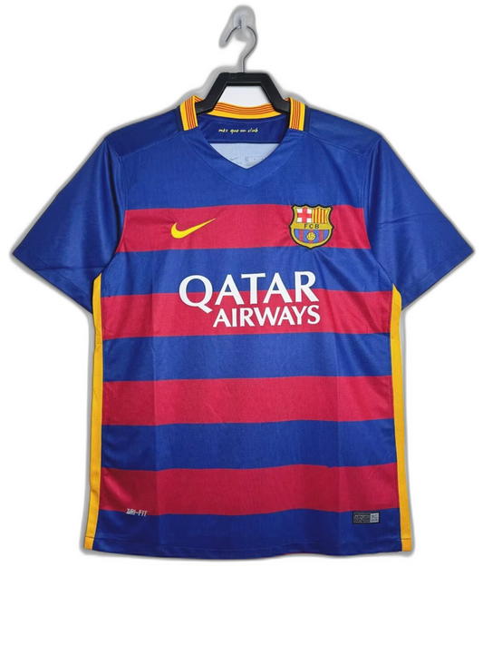 Camiseta local del Barcelona 15/16 - Versión retro