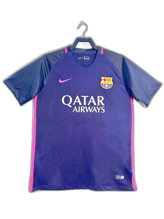 Camiseta de visitante del Barcelona 16/17 II - Versión retro