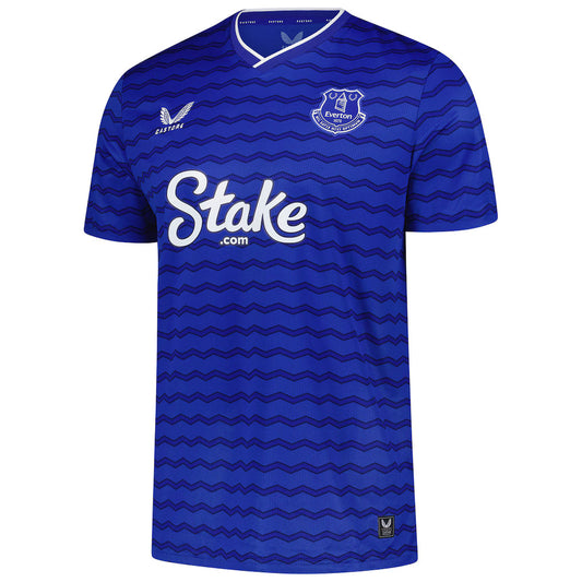 Camiseta local del Everton Castore 25/26 (versión para aficionados) 