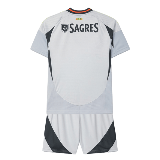 Conjunto Infantil Benfica Terceiro 2024/25 - ÚLTIMAS UNIDADES! 🔥🦅