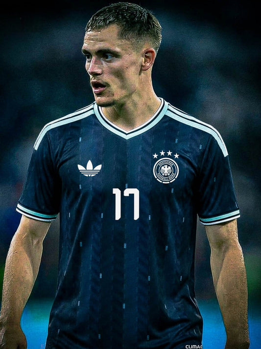 Camiseta de visitante de Alemania para el Mundial 2026