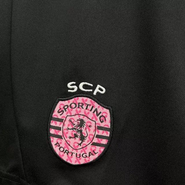 Conjunto Infantil Sporting Outubro Rosa 2024/25 - ÚLTIMAS UNIDADES! 🔥💖