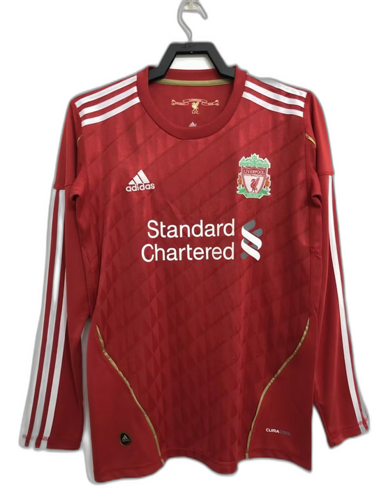 Camiseta local del Liverpool 2010 - Versión retro de manga larga