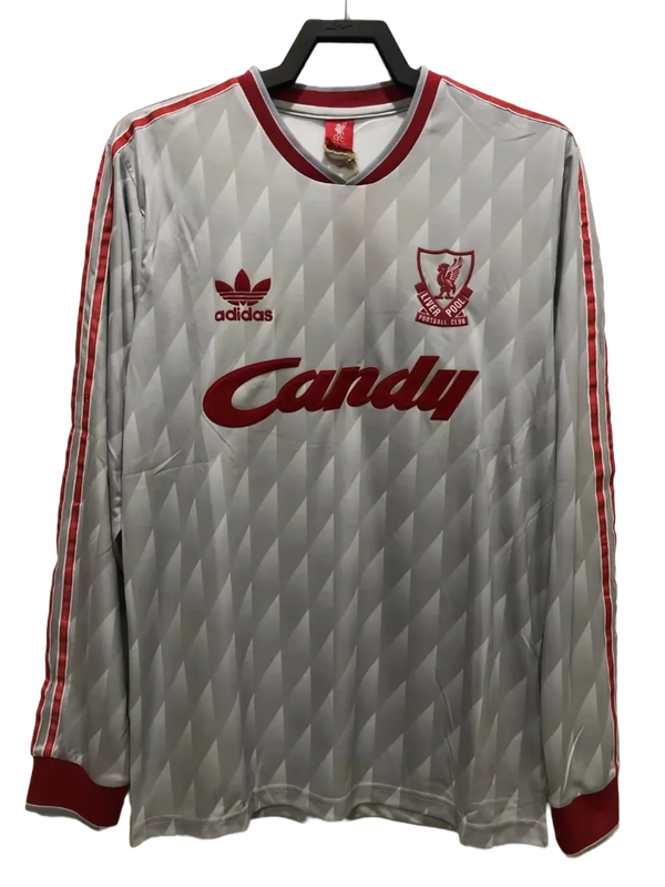 Liverpool 89/91 II Away Jersey - Long Sleeve Retro Version