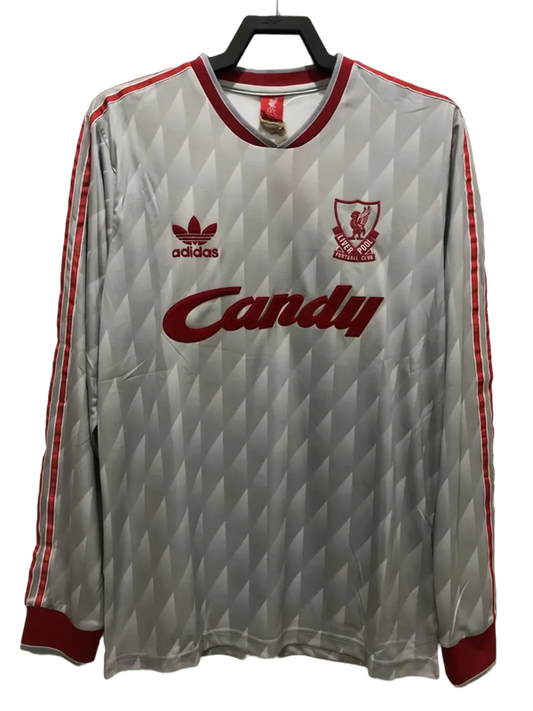Liverpool 89/91 II Away Jersey - Long Sleeve Retro Version