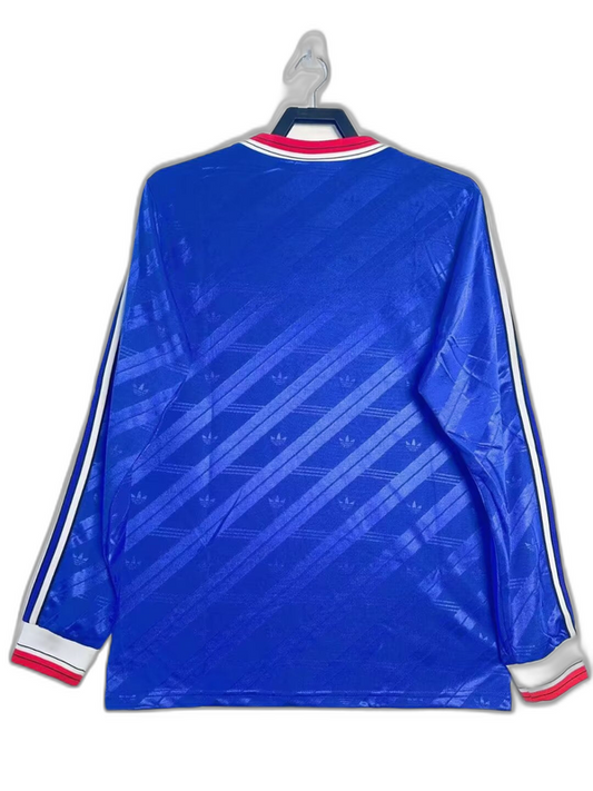 Camiseta de la tercera equipación del Manchester United 86/88 (versión retro de manga larga)