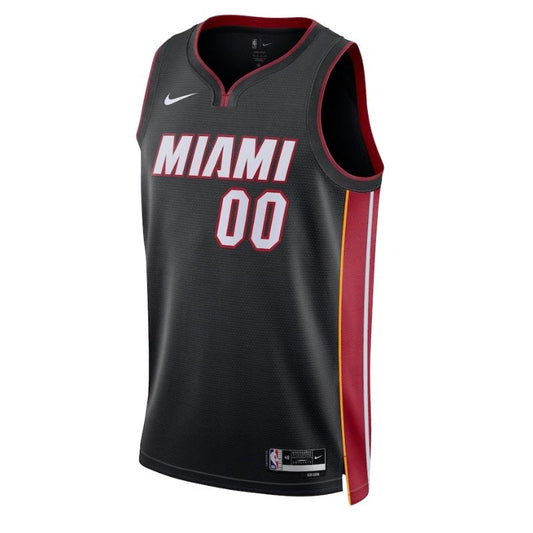 Camiseta unisex de la NBA Miami Heat 2023 negra - Edición Icon