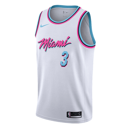 Edición Nike de Dwyane Wade de los Miami Heat - Blanco 