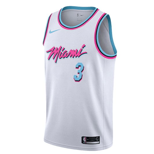 Miami Heat Dwyane Wade Nike Edition - Branco