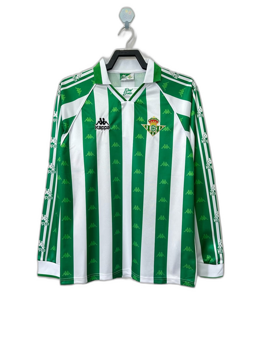 Camiseta Local del Real Betis 95/97 I - Manga Larga Versión Retro