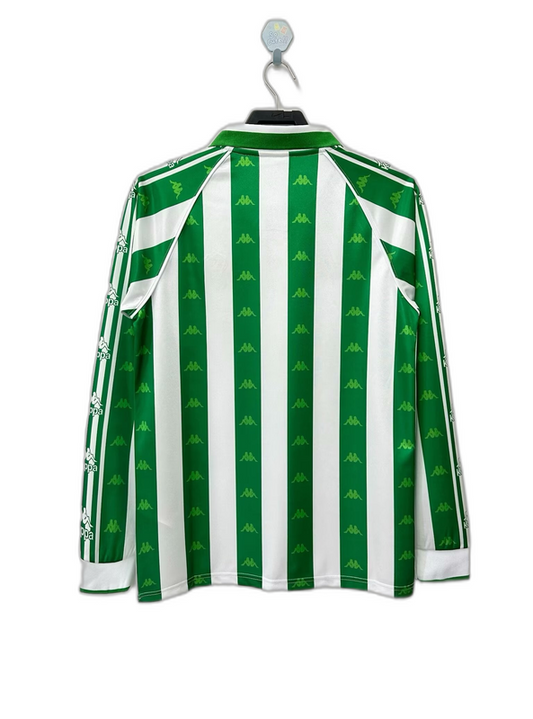 Camiseta Local del Real Betis 95/97 I - Manga Larga Versión Retro