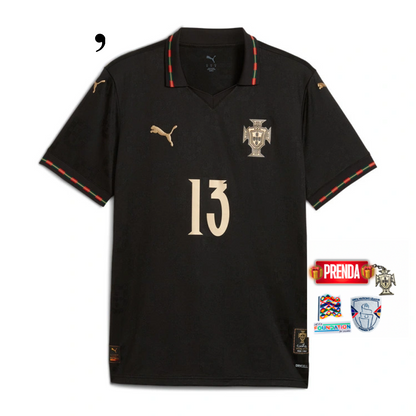 🔥 Edição Especial Pantera Negra Authentic – Camisola da Seleção de Portugal EUSÉBIO 2026/27! 🔥