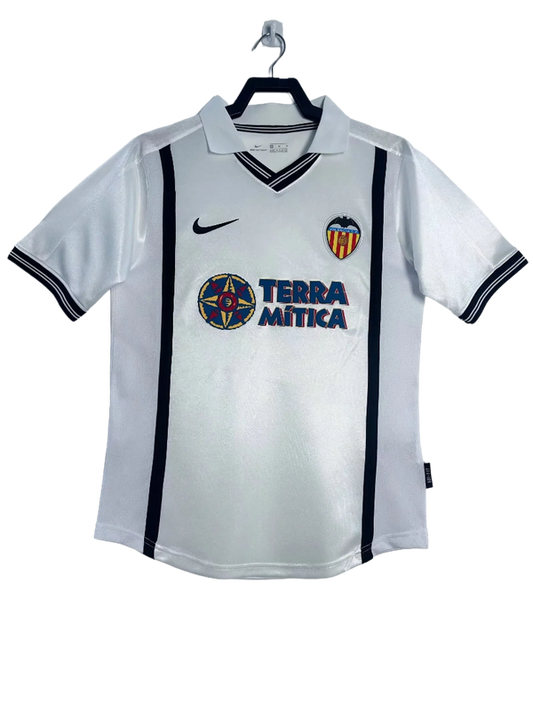 Camiseta Valencia 00/01 Local - Versión Retro