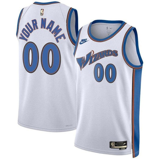 Camiseta unisex de la NBA Washington Wizards 2023 - Edición Clásica - Blanca